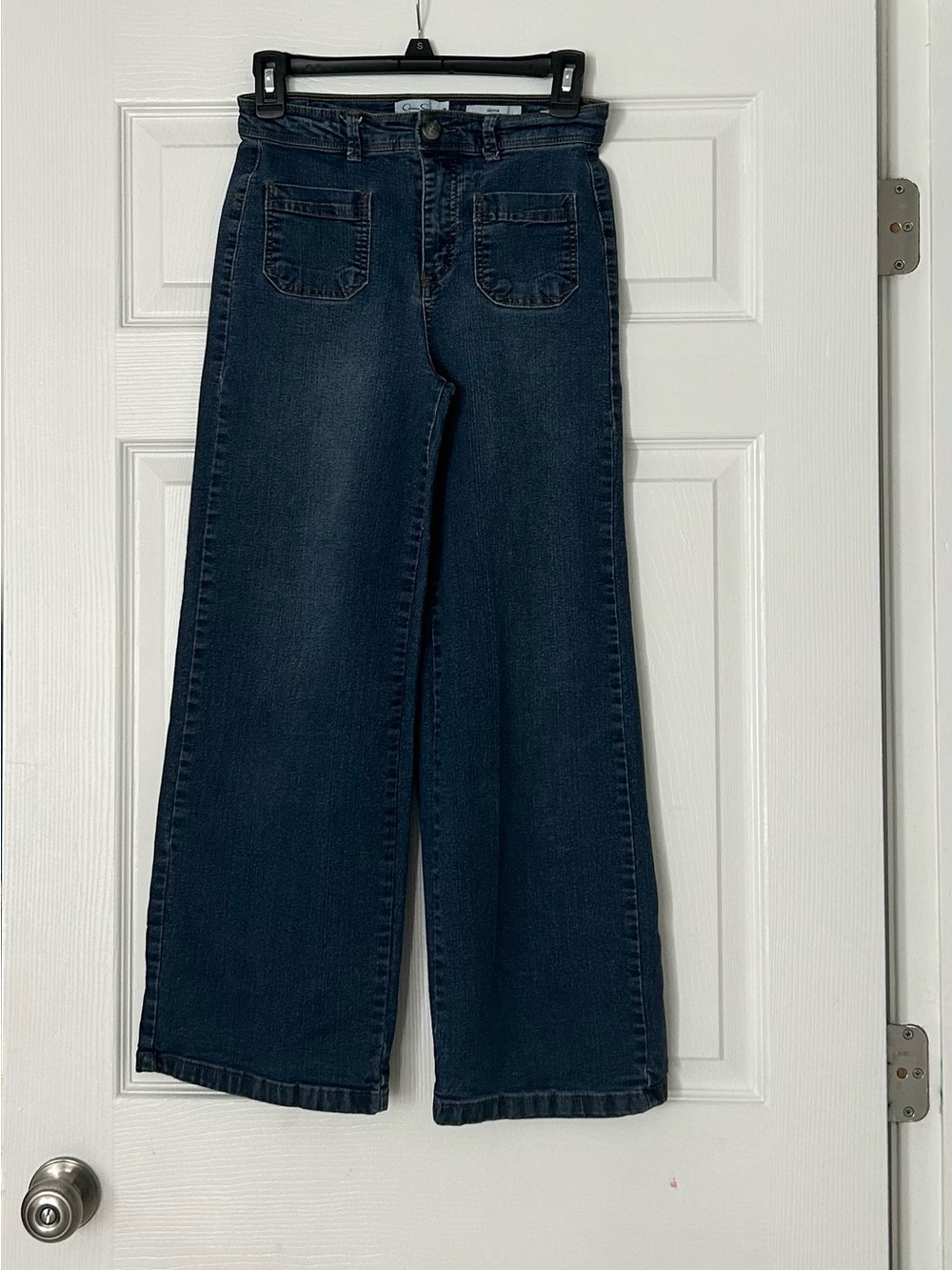 Dark Wash Wide Leg Jeans